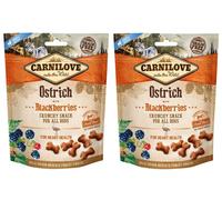 2 X CARNILOVE INTO THE WILD GRAIN FREE PREMIUM DOG TREAT CRUNCHY SNACKS FLAVOURS