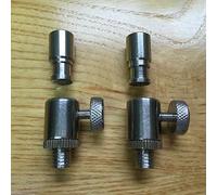 2 x Carp Fishing Stainless Steel Buzz Lock Connector quick Release For Buzz Bars