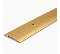 2 X Carpet Cover Transition Strip, 89.5Cm X 37mm Wide Gold Floor Threshold Seam Protector