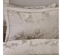 Catherine Lansfield Opulent Jacquard Quilted Pillow sham Pair Champagne Gold