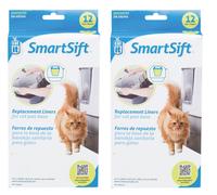 2 X CATIT SMARTSIFT BIODEGRADABLE REPLACEMENT CAT KITTEN LITTER TRAY LINER 50541