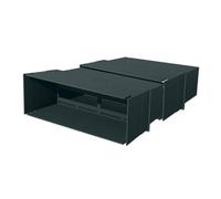 2 X Cavity Wall Combination Extension Sleeves For 9" X 3" Air Brick Vents G935
