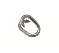 2 x Chain Repair Mending Lap Joining Links M4 BZP Steel Heavy Duty