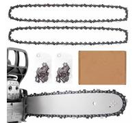 2 X Chainsaw Chain for 16 Inch, 56 DL, 3/8" LP, .050” Gauge, Full Chisel