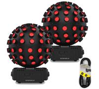 2 x Chauvet DJ Rotosphere HP Quad Colour Sphere Mirror Ball with DMX Cable