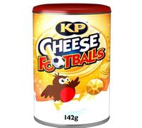 2 x Cheese Footballs Drum 142G Delicious Tasty And Twisty Treat Gift Hamper For Birthday,Christmas,Easter,New Year