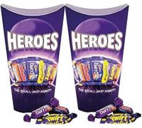 2 x Chocolate ASSORTED PACK Heros 290g Sharing Perfect Pack For Every Occassions