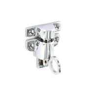 2 x Chrome Fanlight Catch - 65mm