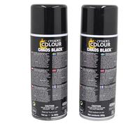 2 x Citadel Chaos Black Spray Paint 400ml Warhammer Model Games Workshop