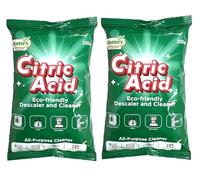 2 x Citric Acid Natural Appliance Descaler All-purpose Cleaner Limescale Remover - 250g
