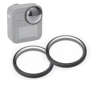 2 x Clear Acrylic Lens Protectors for GoPro MAX 360 Lense Covers Guards Caps Shields Go Pro Waterproof Dustproof