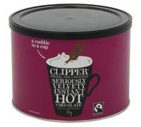 2 X Clipper Fairtrade Instant Hot Chocolate 1 Kg