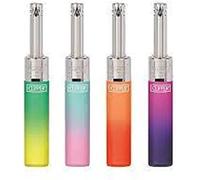 2 X CLIPPER MINI TUBE LIGHTER - SACRED WEED - DESIGN LIGHTER REFILLABLE LIGHTER TEA BBQ COOKER LIGHTER MINI TUBE Utility Lighter ( ASSORTED COLOUR SEND OUT )