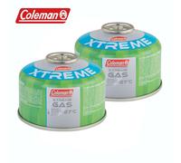2 x Coleman Xtreme C100 Gas Cartridge Lightweight Hiking Camping Low Temperature