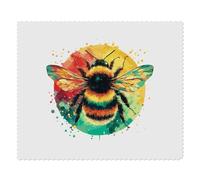 2 x 'Colourful Bumblebee' Microfibre Lens/Glasses Cleaning Cloths (LC00027735)