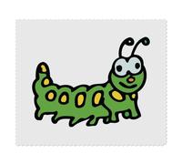 2 x 'Colourful Caterpillar' Microfibre Lens/Glasses Cleaning Cloths (LC00030580)