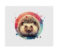 2 x 'Colourful Hedgehog' Microfibre Lens/Glasses Cleaning Cloths (LC00027719)