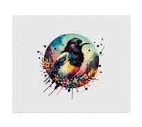 2 x 'Colourful Magpie' Microfibre Lens/Glasses Cleaning Cloths (LC00027698)