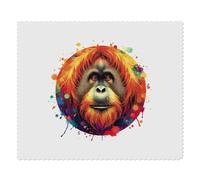 2 x 'Colourful Orangutan' Microfibre Lens/Glasses Cleaning Cloths (LC00027696)