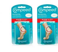 Compeed Blister Plasters Medium Size 5 Pack - Hydrocolloid Foot Treatment - Heal Fast