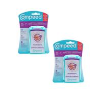 2 x Compeed Cold Sore Discreet Healing 15 Patches Up to 12h - FREE SHIPPING