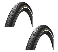 2 x Continental Contact Plus Reflex Hybrid E-BIKE Wired Bike Tyres 700 x 35