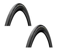 2 x Continental Grand Sport Race Rigid Wired Bike Bicycle Tyres 700x25