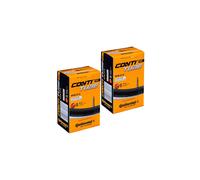 2 x Continental MTB 27.5 Mountain Bike inner tube Presta Valve 650B,Black,27.5"