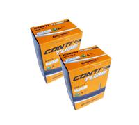 2 x Continental MTB 27.5 Mountain Bike inner tube Schrader Valve 650B