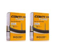 2 x Continental Race 28 Wide Inner Tubes 700 x 25c-32c | Presta Long valve 60mm