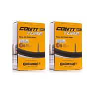 2 x Continental Race 28 Wide Inner Tubes 700 x 25c-32c | Presta Valve - 42mm |