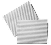2 X Cooker Hood Filters With Grease Saturation Indicator (UNIVERSAL) Filter Size: 570 x 470mm Superior Quality BIODEGRADABLE