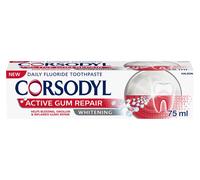 2 x Corsodyl Toothpaste WHITENING Helps Stop Bleeding Gums 75ml
