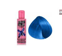 2 x CRAZY COLOR SEMI PERMANENT HAIR DYE 100 ML With Gloves Tint Brush