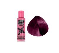 2 x CRAZY COLOR SEMI PERMANENT HAIR DYE 100 ML With Gloves Tint Brush