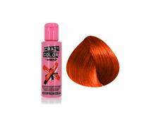 2 x CRAZY COLOR SEMI PERMANENT HAIR DYE 100 ML With Gloves Tint Brush