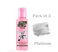 Crazy Color Semi Permanent Hair Colour Cream Platinum