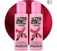 Crazy Color Semi Permanent Hair Colour Cream Vermillion