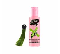 Crazy Color Semi Permanent Hair Dye 100ml - Choose From 41 Shades - Lime Twist