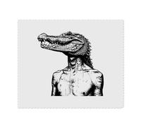 2 x 'Crocodile Headed Man ' Microfibre Lens/Glasses Cleaning Cloths (LC00027274)