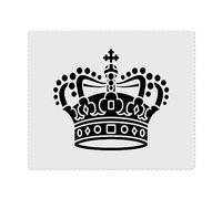 2 x 'Crown' Microfibre Lens/Glasses Cleaning Cloths (LC00022557)