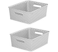 Plastic Storage Box 13 Litres - Grey My Style by Curver