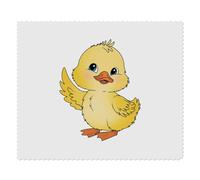 2 x 'Cute Duckling' Microfibre Lens/Glasses Cleaning Cloths (LC00031201)