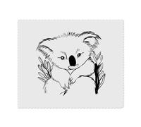 2 x 'Cute Koala' Microfibre Lens/Glasses Cleaning Cloths (LC00023782)