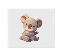 2 x 'Cute Koala' Microfibre Lens/Glasses Cleaning Cloths (LC00025617)