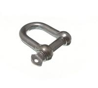 2 x D Shackle Towing Link Hitch Fasteners M16 BZP Weather Proof Steel