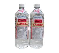 2 X Danncy Clear Pure Mexican Vanilla Extract From Mexico 33oz Each 2 Plastic Bottle Lot Sealed by Danncy