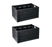 DARK Wood Effect Crate