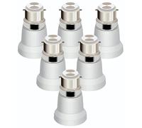 2 X DECK INN Lamp Light Safe and Secure Socket Converter Bayonet B22-E27 Screw