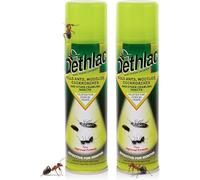 2 X Dethlac 250 ml Insecticidal Lacquer (Kills Insects Such as Ants, Woodlice and Cockroaches, Surface Spray for Homes and Gardens, Remains Effective for Months)